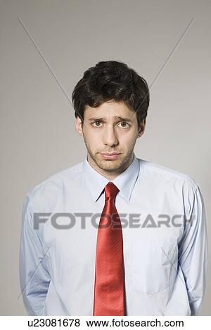 Stock Photo - Young man, portrait. Fotosearch
