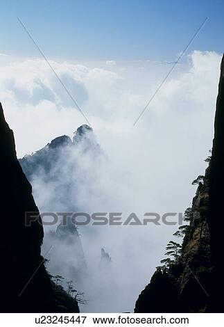 Stock Photo - Feilaishi of Mount Huangshan, Anhui Province, China. Fotosearch
