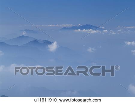 Stock Image - Mount Huangshan, Anhui Province, China. Fotosearch