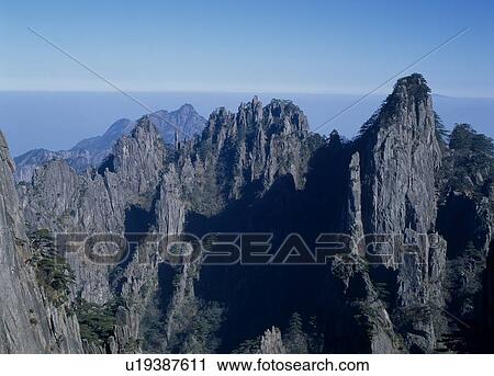 Mount Huangshan, Anhui Province, China View Large Photo Image Stock Image - Mount Huangshan, Anhui Province, China. Fotosearch