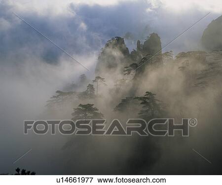 Mount Huangshan, Anhui Province, China View Large Photo Image Stock Photo - Mount Huangshan, Anhui Province, China. Fotosearch