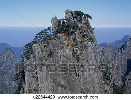 Mount Huangshan, Anhui Province, China View Large Photo Image Stock Photo - Mount Huangshan, Anhui Province, China. Fotosearch