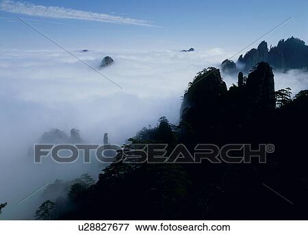 Stock Photo - Mount Huangshan, Anhui Province, China. Fotosearch