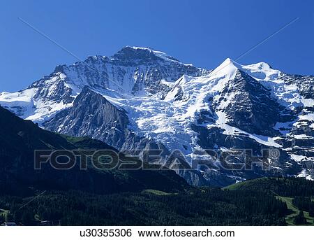 Mountains, Jungfrau, Bern, Switzerland View Large Photo Image Stock Photograph - Mountains, Jungfrau, Bern, Switzerland. Fotosearch