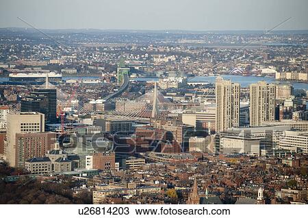 Aerial view of Boston, Massachusetts, USA View Large Photo Image Stock Image - Aerial view of Boston, Massachusetts, USA. Fotosearch