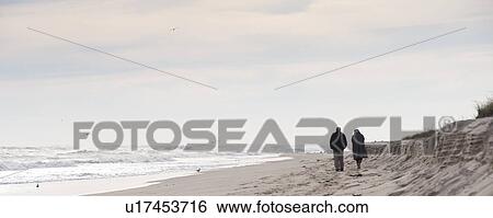 Stock Photograph - Amagansett Beach, The Hamptons, New York. Fotosearch
