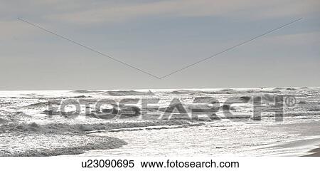 Stock Photography - Amagansett Beach, The Hamptons, New York. Fotosearch