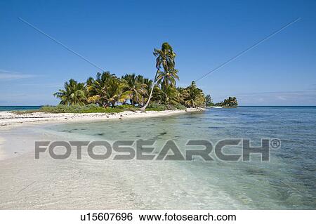 Belize Barrier Reef, Laughing Bird Caye View Large Photo Image Stock Photograph - Belize Barrier Reef, Laughing Bird Caye. Fotosearch