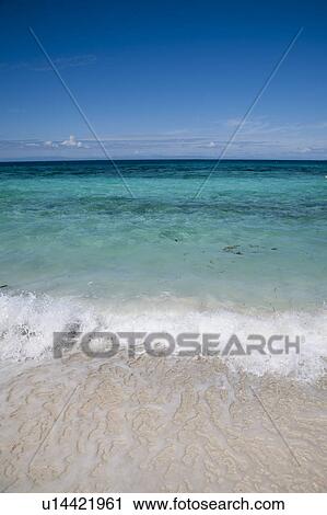 Belize Barrier Reef, Sea View Large Photo Image Stock Image - Belize Barrier Reef, Sea. Fotosearch