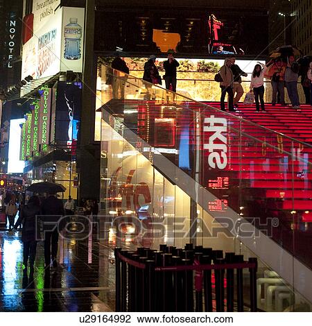 Billboards in Times Square Manhattan, New York City, U. S. A. View Large Photo Image Stock Image - Billboards in Times Square Manhattan, New York City, U. S. A.. Fotosearch