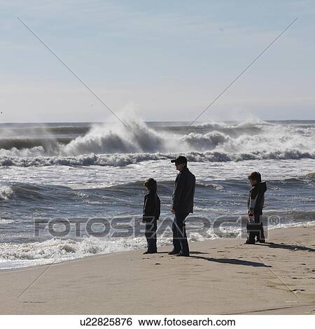 Stock Photograph - Bridgehampton Beach, the Hamptons. Fotosearch