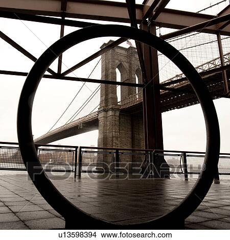 Brooklyn Bridge in Manhattan, New York City, U. S. A. View Large Photo Image Picture - Brooklyn Bridge in Manhattan, New York City, U. S. A.. Fotosearch
