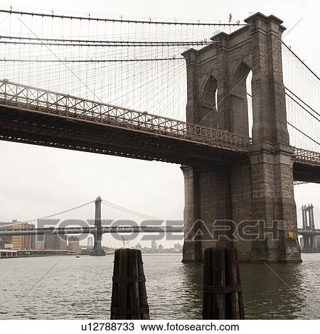 Brooklyn Bridge in Manhattan, New York City, U. S. A. View Large Photo Image Stock Image - Brooklyn Bridge in Manhattan, New York City, U. S. A.. Fotosearch