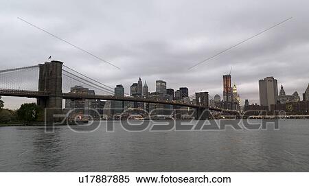 Stock Photography - Brooklyn Bridge in New York City, U. S. A.. Fotosearch