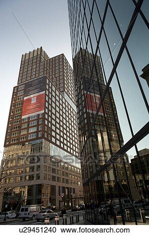 Stock Image - Building in Boston, Massachusetts, USA. Fotosearch