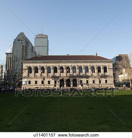 Stock Photo - Building in Boston, Massachusetts, USA. Fotosearch