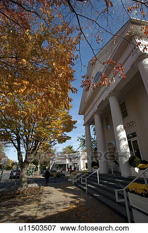 Stock Photo - Building in East Hampton. Fotosearch
