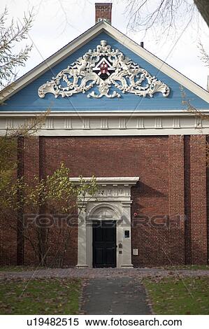 Stock Photography - Building on Harvard campus in Boston, Massachusetts, USA. Fotosearch