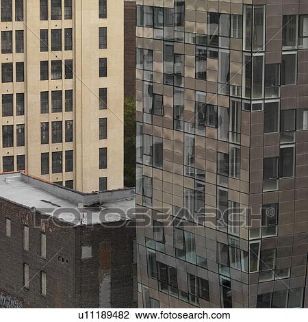 Buildings in Manhattan, New York City, U. S. A. View Large Photo Image Stock Image - Buildings in Manhattan, New York City, U. S. A.. Fotosearch