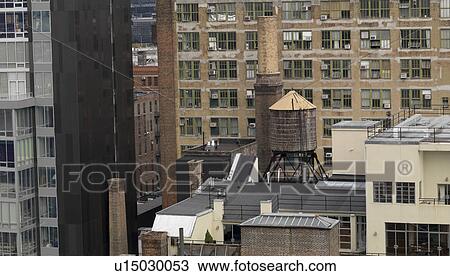 Stock Image - Buildings in Manhattan, New York City, U. S. A.. Fotosearch