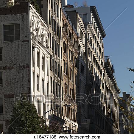 Stock Photo - Buildings in Manhattan, New York City, U. S. A.. Fotosearch