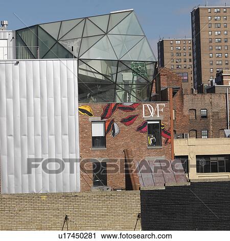 Stock Image - Buildings in the Meatpacking District of Manhattan, New York City, U. S. A.. Fotosearch