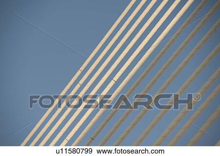 Cables of the Zakim Bunker Hill Bridge in Boston, Massachusetts, USA View Large Photo Image Stock Photo - Cables of the Zakim Bunker Hill Bridge in Boston, Massachusetts, USA. Fotosearch
