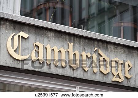 Cambridge sign in Cambridge, Massachusetts, USA View Large Photo Image Stock Photo - Cambridge sign in Cambridge, Massachusetts, USA. Fotosearch