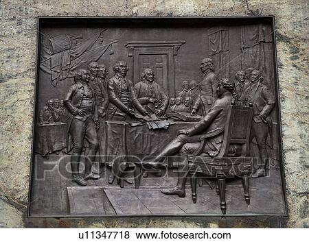 Carved plaques on the side of the Benjamin Franklin statue in Boston, Massachusetts, USA View Large Photo Image Stock Photo - Carved plaques on the side of the Benjamin Franklin statue in Boston, Massachusetts, USA. Fotosearch