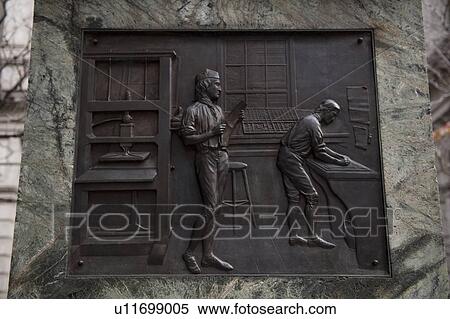 Carved plaques on the side of the Benjamin Franklin statue in Boston, Massachusetts, USA View Large Photo Image Stock Photography - Carved plaques on the side of the Benjamin Franklin statue in Boston, Massachusetts, USA. Fotosearch