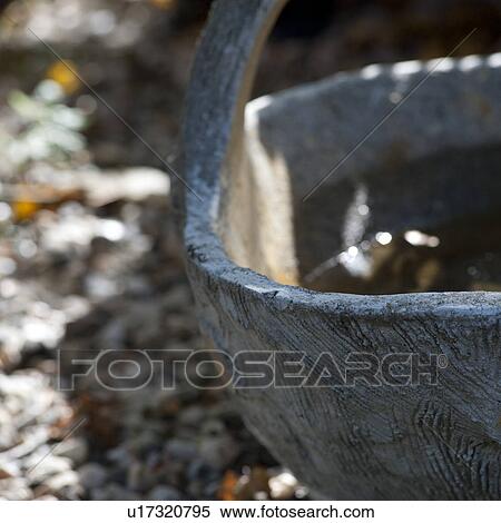 Stock Photography - Ceramic basket in the Hamptons. Fotosearch