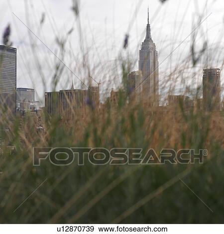 Stock Photo - City Skyline, Manhattan, New York City, U. S. A.. Fotosearch
