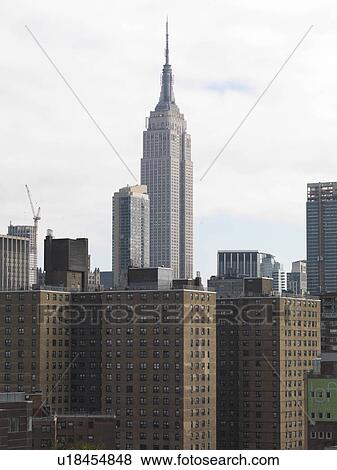 City Skyline, Manhattan, New York City, U. S. A. View Large Photo Image Stock Photo - City Skyline, Manhattan, New York City, U. S. A.. Fotosearch