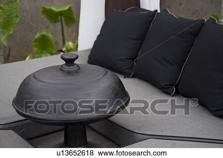 Comfortable pillows and sofa in Bali View Large Photo Image Stock Photo - Comfortable pillows and sofa in Bali. Fotosearch