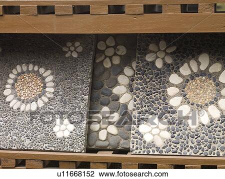 Decorative Tiles In Bali Stock Image U11668152 Fotosearch