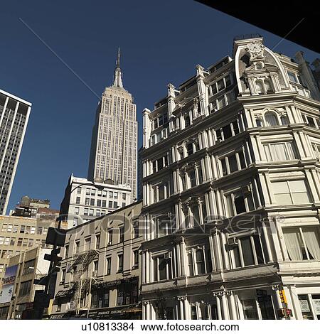 Picture - Empire State Building in Manhattan, New York City, U. S. A.. Fotosearch