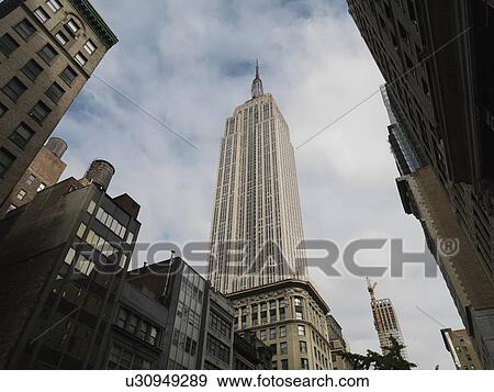 Stock Photo - Empire State Building in Manhattan, New York City, U. S. A.. Fotosearch
