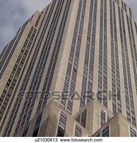 Stock Image - Empire State Building, Manhattan, New York City, U. S. A.. Fotosearch