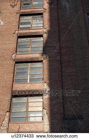 Stock Image - Exterior of a building in Boston, Massachusetts, USA. Fotosearch
