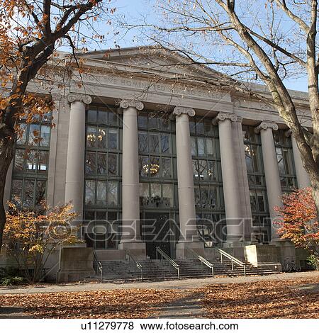 Stock Photo - Exterior of a building in Boston, Massachusetts, USA. Fotosearch