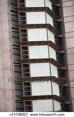 Stock Photo - Exterior of a building in Boston, Massachusetts, USA. Fotosearch