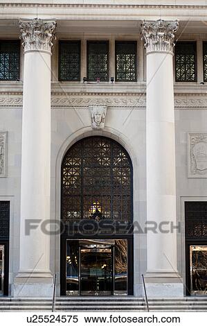 Stock Photography - Exterior of a building in Boston, Massachusetts, USA. Fotosearch