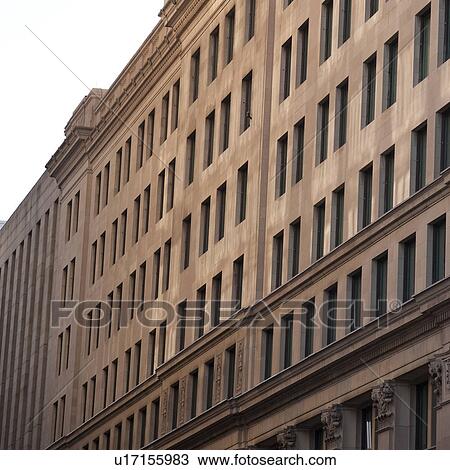 Stock Image - Exterior of building in Boston, Massachusetts, USA. Fotosearch
