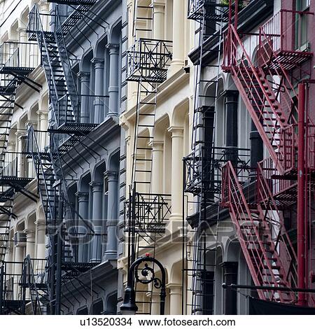 Exterior of buildings in Manhattan, New York City, U. S. A. View Large Photo Image Picture - Exterior of buildings in Manhattan, New York City, U. S. A.. Fotosearch