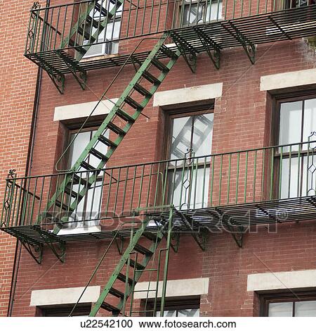 Stock Image - Exterior of buldings in Manhattan, New York City, U. S. A.. Fotosearch