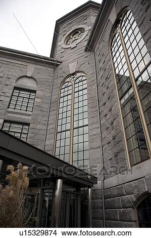 Picture - Exterior of the Liberty Hotel in Boston, Massachusetts, USA. Fotosearch