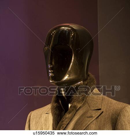 Faceless mannequins in store window in Manhattan, New York City, U. S. A. View Large Photo Image Stock Photography - Faceless mannequins in store window in Manhattan, New York City, U. S. A.. Fotosearch