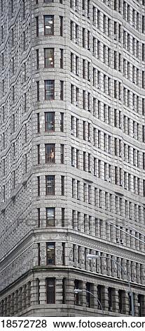 Stock Photo - Flat Iron Building in Manhattan, New York City, U. S. A.. Fotosearch