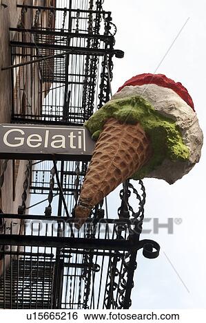 Gelati sign in Boston, Massachusetts, USA View Large Photo Image Stock Photograph - Gelati sign in Boston, Massachusetts, USA. Fotosearch