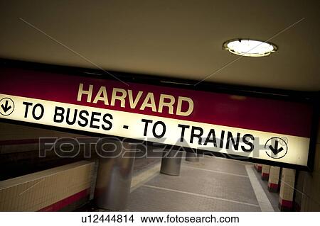Harvard subway station in Boston, Massachusetts, USA View Large Photo Image Picture - Harvard subway station in Boston, Massachusetts, USA. Fotosearch